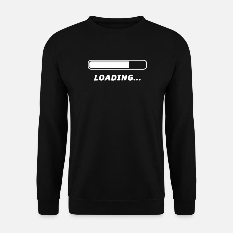Loading - Unisex Sweatshirt - black
