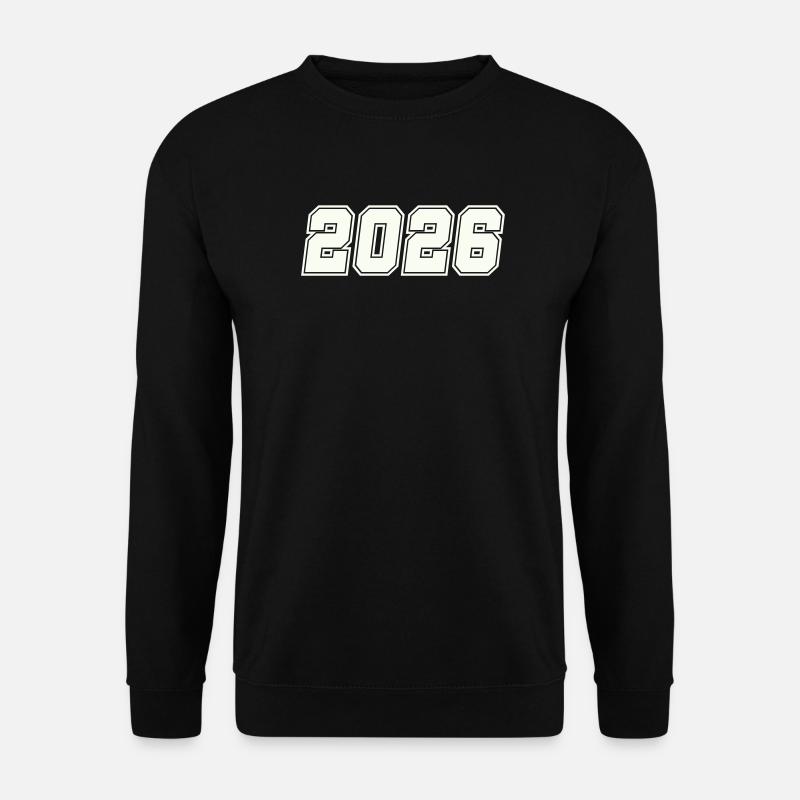 2026  - Unisex Pullover - Schwarz