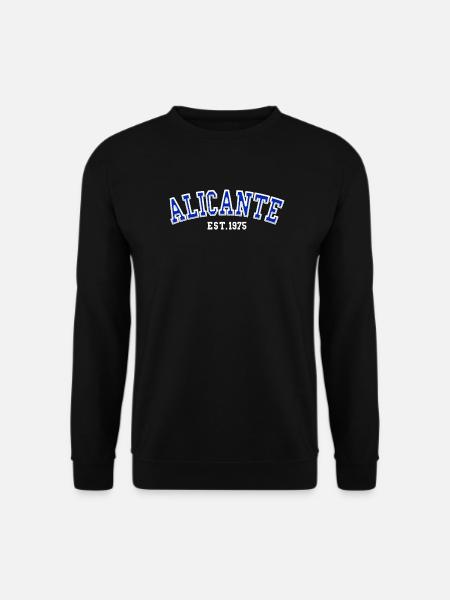 Alicante Est. 1975 - Unisex Sweatshirt - black