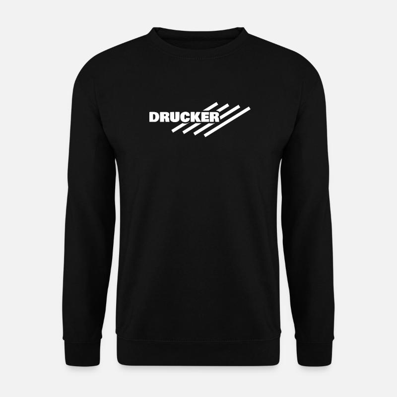 Profession : Imprimeur - Sweat-shirt Unisexe - noir