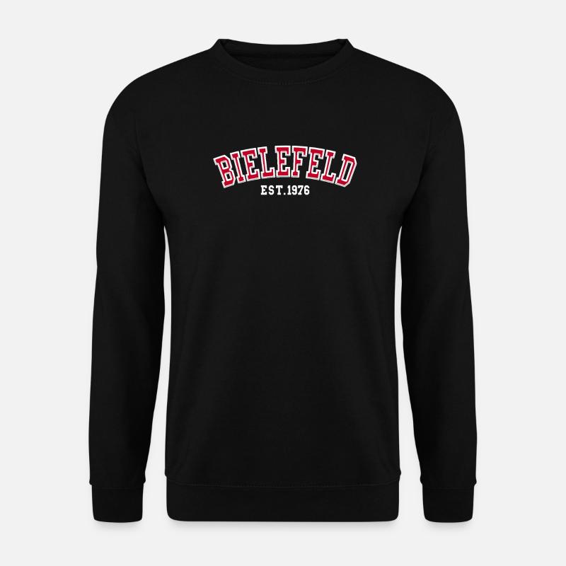 Bielefeld Est. 1976 - Unisex Sweatshirt - black