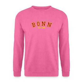 Bonn Fondé en 1986 - Sweat-shirt Unisexe - rose - Devant