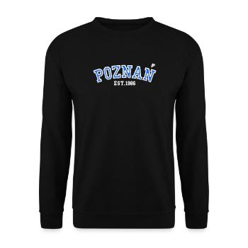 Poznań Fondée en 1986 - Sweat-shirt Unisexe - noir - Devant - Alina (178cm) & Michal (187cm)