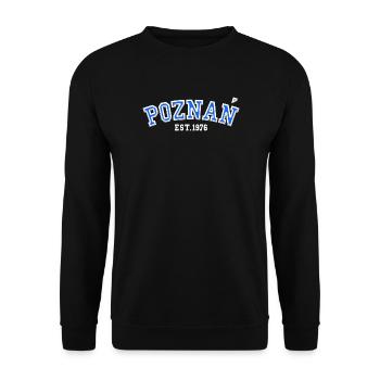 Poznań Fondée en 1976 - Sweat-shirt Unisexe - noir - Devant - Alina (178cm) & Michal (187cm)