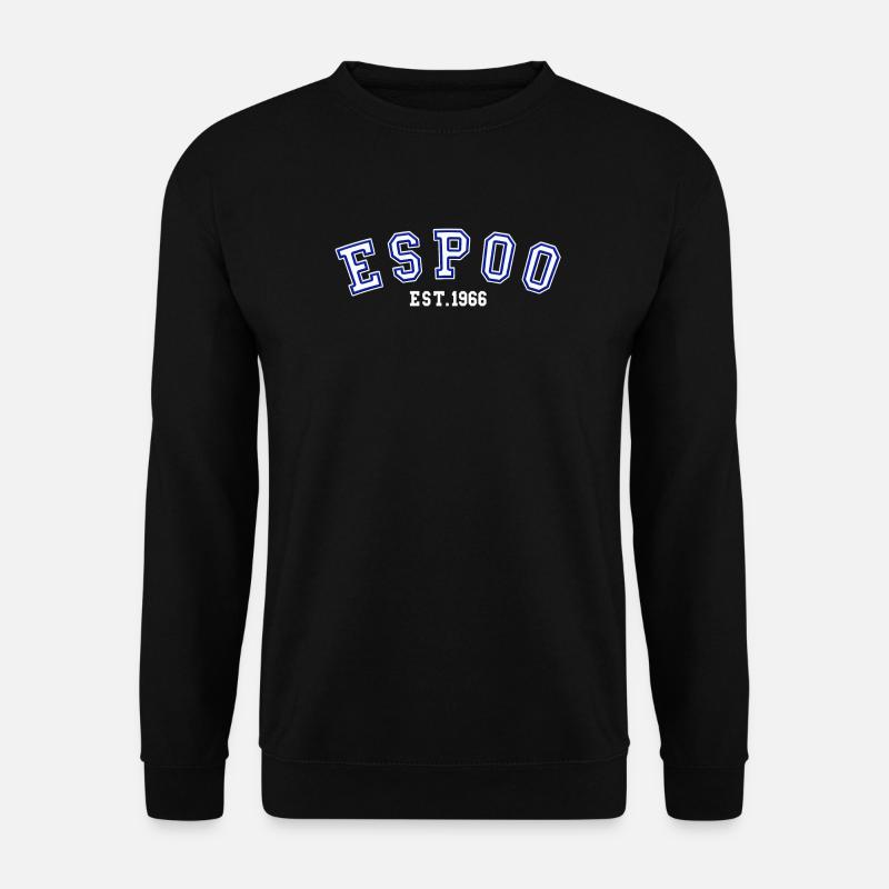 Fondé à Espoo en 1966 - Sweat-shirt Unisexe - noir