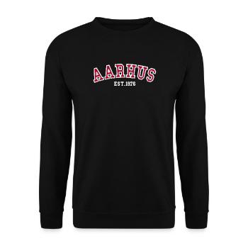 Aarhus fondée en 1976 - Sweat-shirt Unisexe - noir - Devant - Alina (178cm) & Michal (187cm)