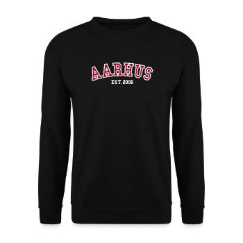 Aarhus Fondé en 2006 - Sweat-shirt Unisexe - noir - Devant - Alina (178cm) & Michal (187cm)