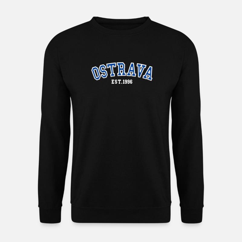 Ostrava gegründet 1996 - Unisex Pullover - Schwarz