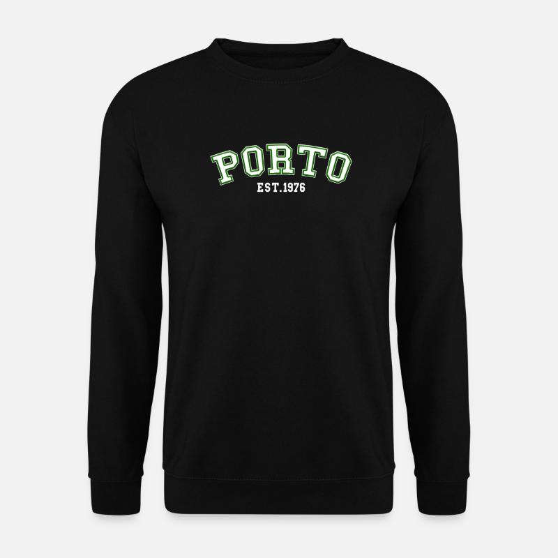 Porto gegründet 1976 - Unisex Pullover - Schwarz