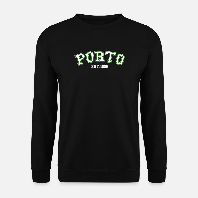 Porto gegründet 1996 - Unisex Pullover - Schwarz