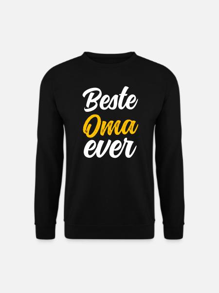 Best Grandma ever Grandmother Gift Idea Nana - Unisex Sweatshirt - black