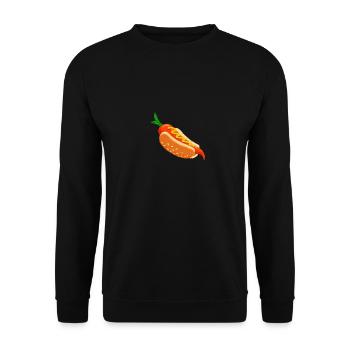HOTDOG - Unisex Pullover - Schwarz - Vorne - Alina (178cm) & Michal (187cm)