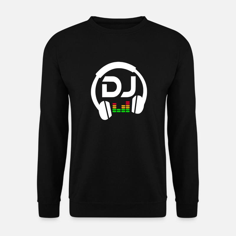 DJ Headphones - Unisex Sweatshirt - black