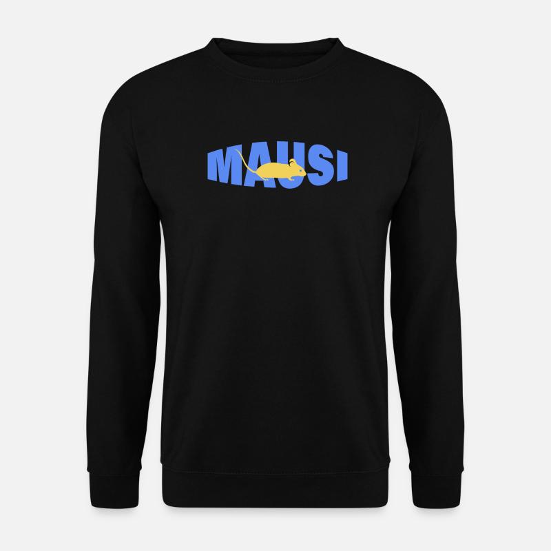 MAUSI - Unisex Pullover - Schwarz