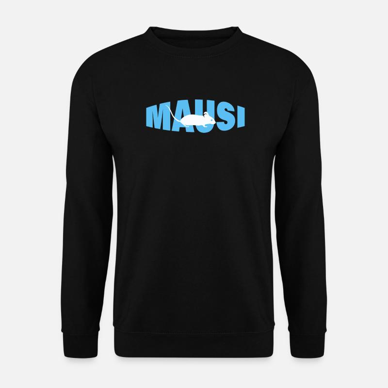 MAUSI - Unisex Pullover - Schwarz