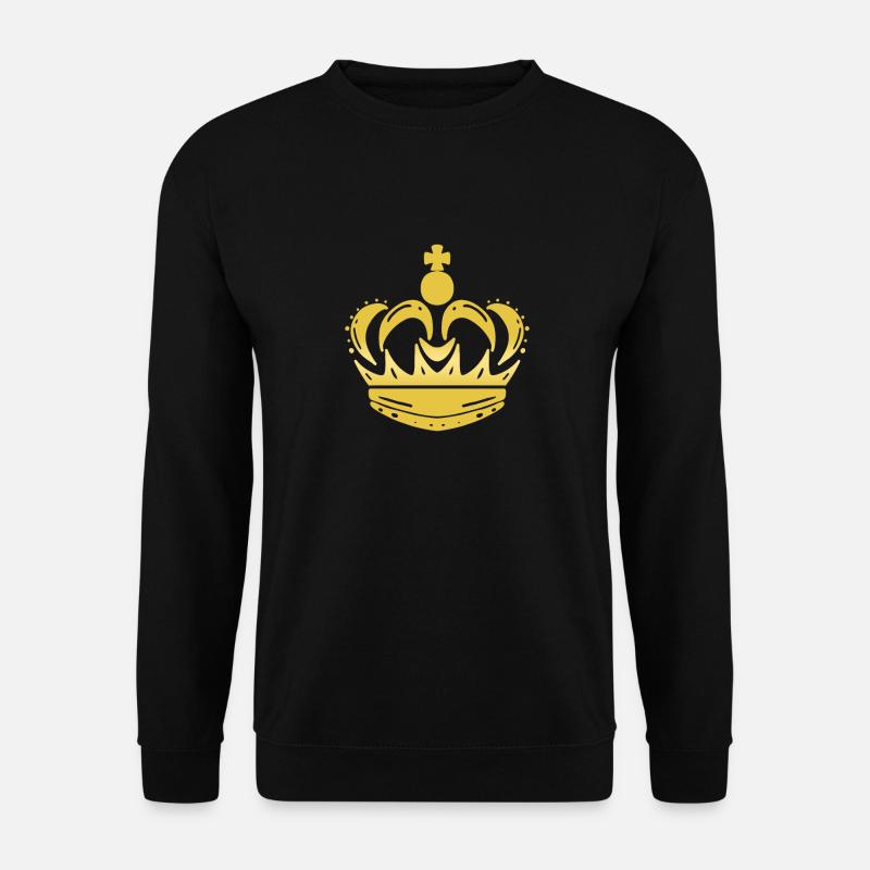 crown - Unisex Sweatshirt - black