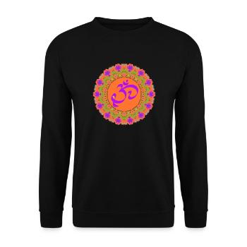 Bollywood 01 - Sweat-shirt Unisexe - noir - Devant - Alina (178cm) & Michal (187cm)