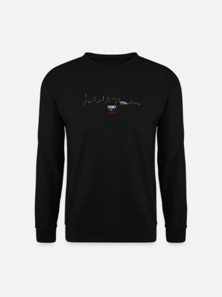 Sydney Skyline Line Art Australia - Unisex Sweatshirt - black