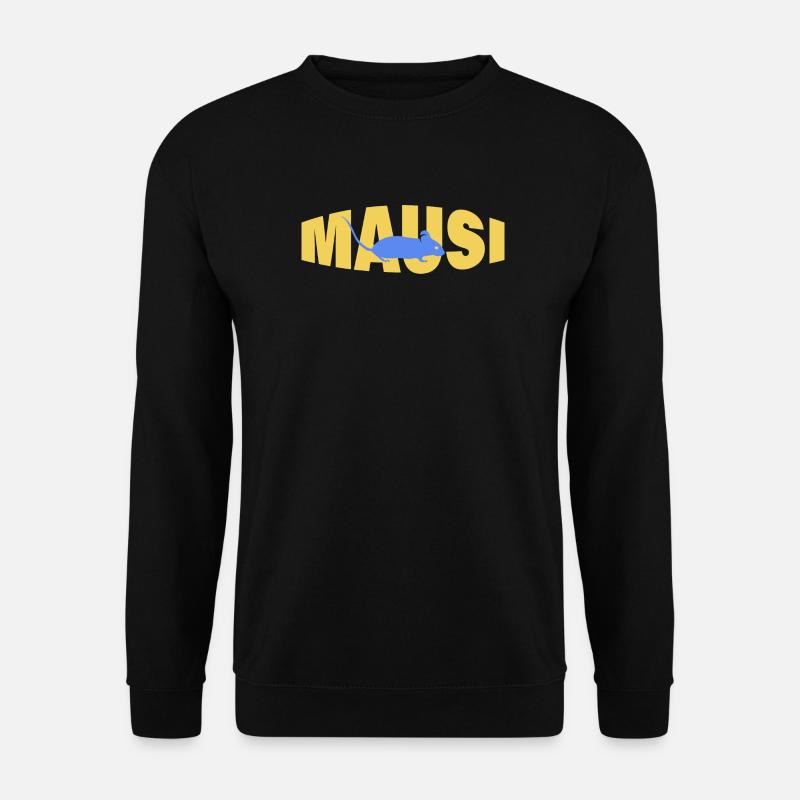 MAUSI - Unisex Pullover - Schwarz