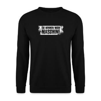 Musculation Bodybuilder Gym Weight Lifting Machine - Sweat-shirt Unisexe - noir - Devant - Alina (178cm) & Michal (187cm)