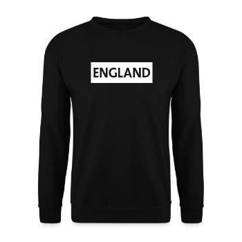 Motifs envoûtants de paysages anglais - Sweat-shirt Unisexe - noir - Devant - Alina (178cm) & Michal (187cm)