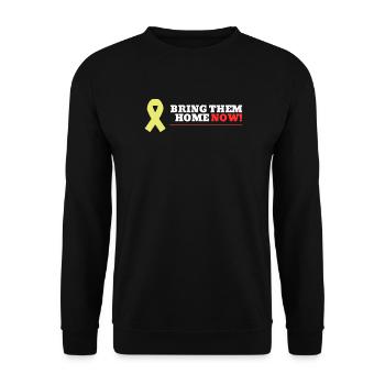 Ramenez-les à la maison MAINTENANT ! - Sweat-shirt Unisexe - noir - Devant - Alina (178cm) & Michal (187cm)