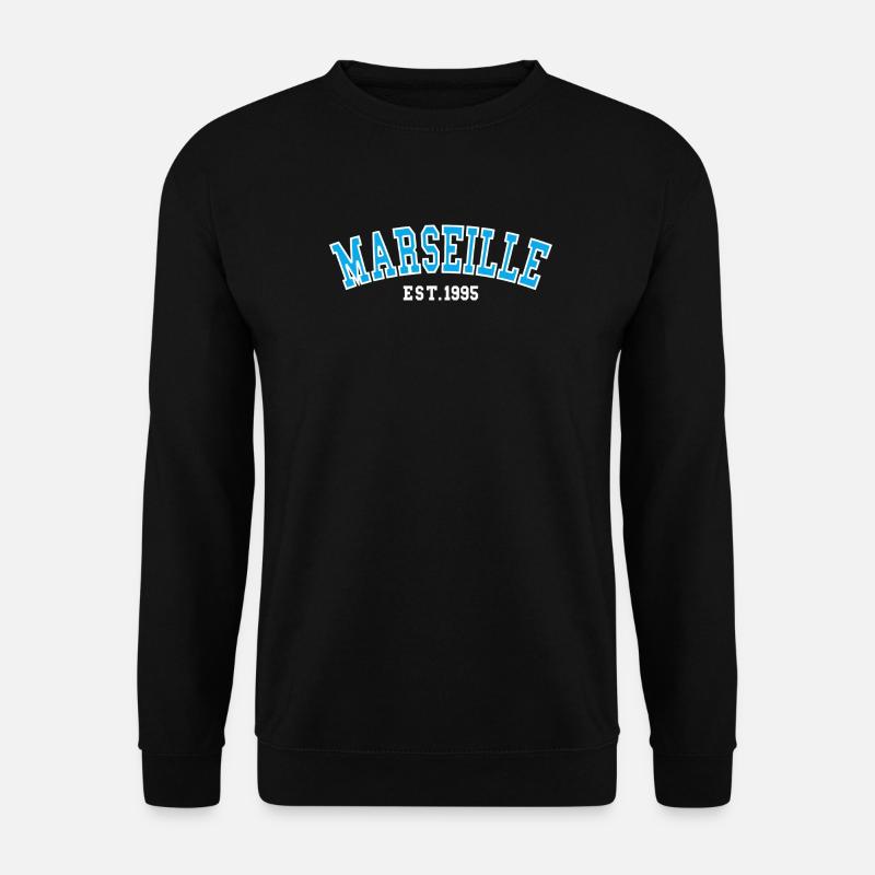 Marseille Est.1995 - Unisex Sweatshirt - black