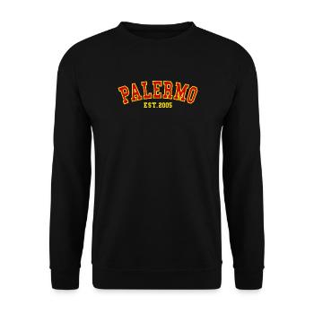 Palerme Est.2005 - Sweat-shirt Unisexe - noir - Devant - Alina (178cm) & Michal (187cm)