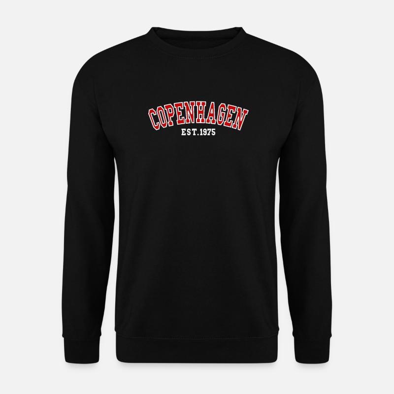 Copenhagen Est. 1975 - Unisex Sweatshirt - black
