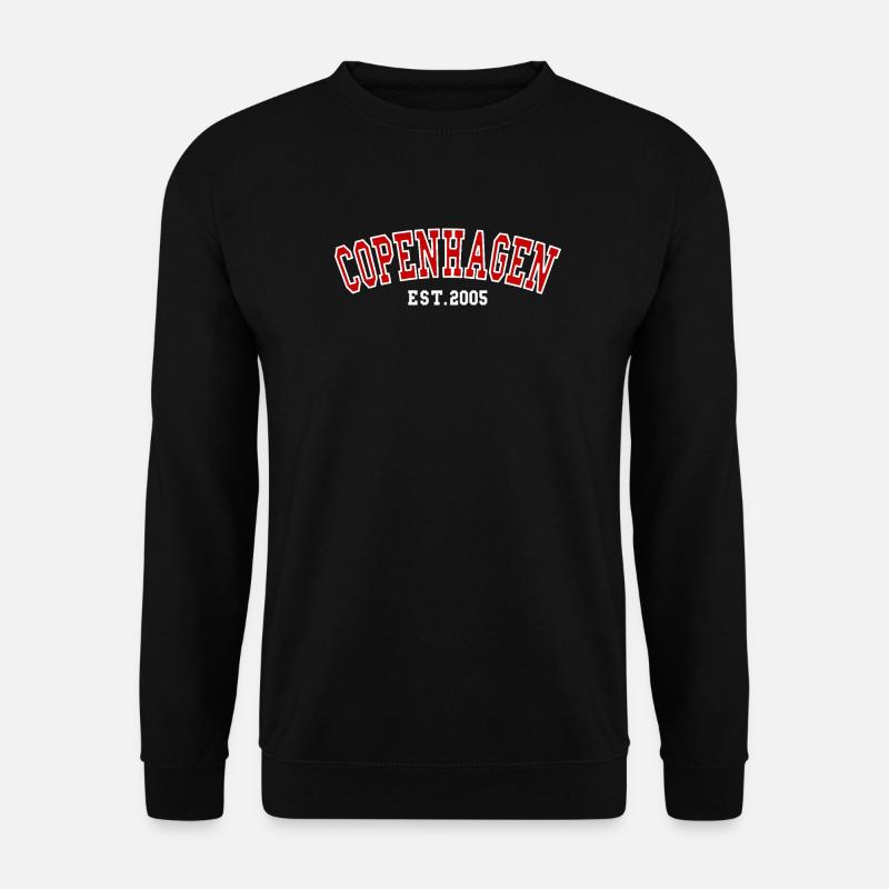 Kopenhagen Est. 2005 - Unisex Pullover - Schwarz