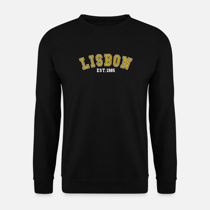 Lisbon Est. 1985 - Unisex Sweatshirt - black