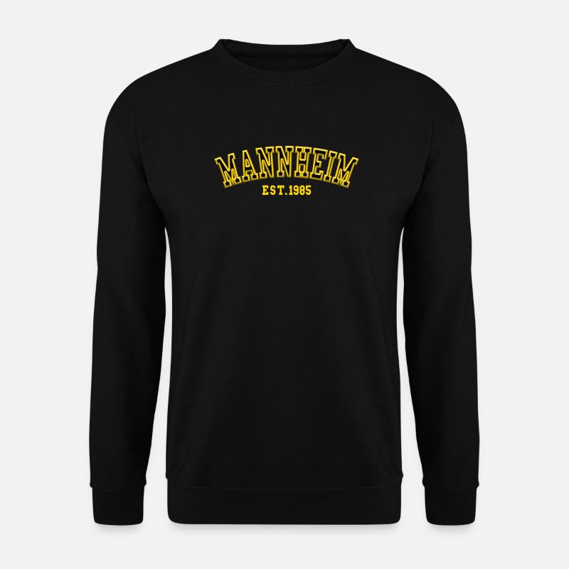 Mannheim Est. 1985 - Unisex Pullover - Schwarz
