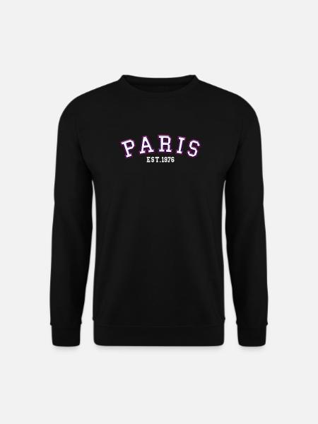 Paris gegründet 1976 - Unisex Pullover - Schwarz