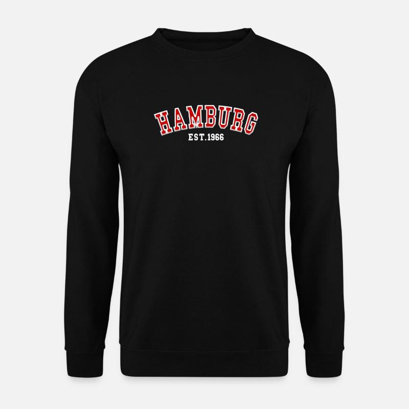 Hamburg Est. 1966 - Unisex Sweatshirt - black