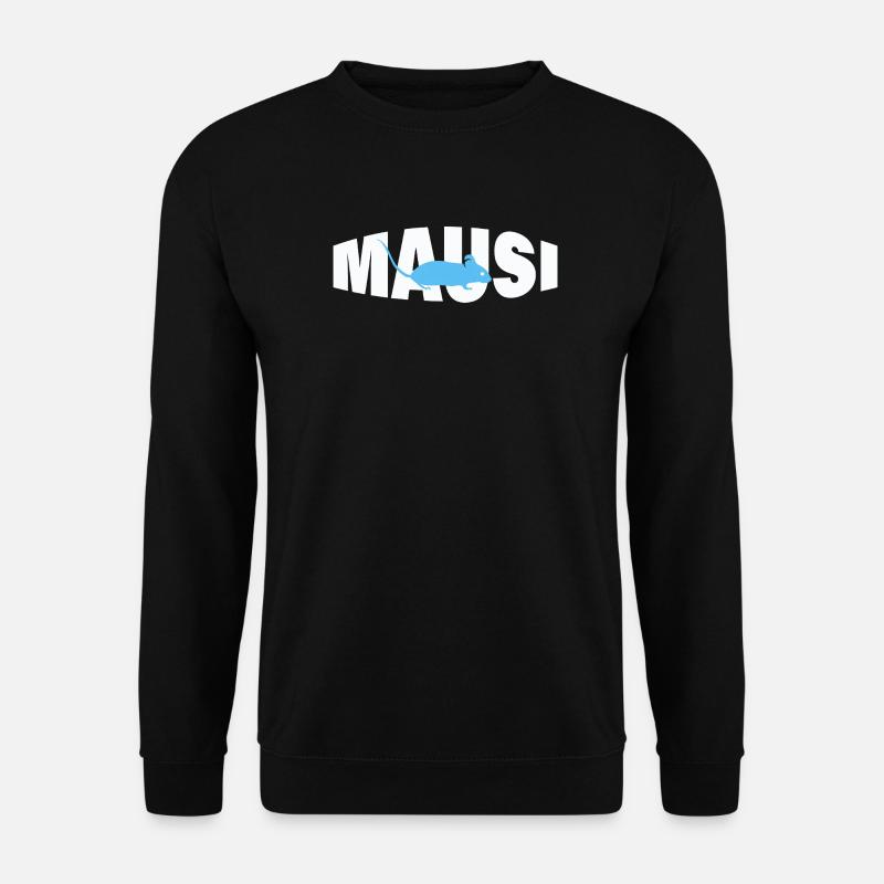 MAUSI - Unisex Pullover - Schwarz