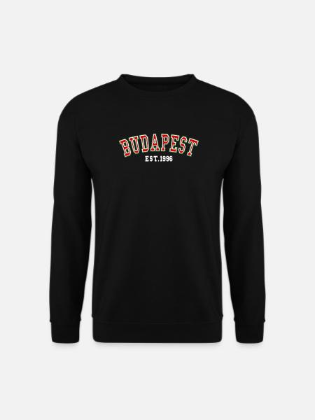Budapest Est. 1996 - Unisex Sweatshirt - black