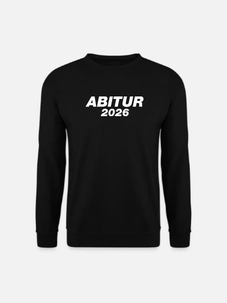 Abi 2026 - Abitur - Don | Conception minimale - Sweat-shirt Unisexe - noir