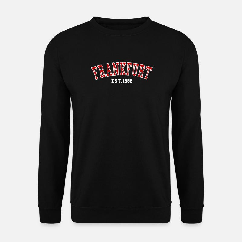 Frankfurt Est. 1986 - Unisex Sweatshirt - black