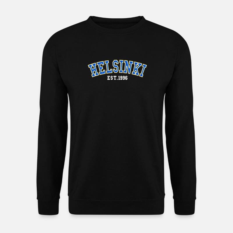 Helsinki gegründet 1996 - Unisex Pullover - Schwarz