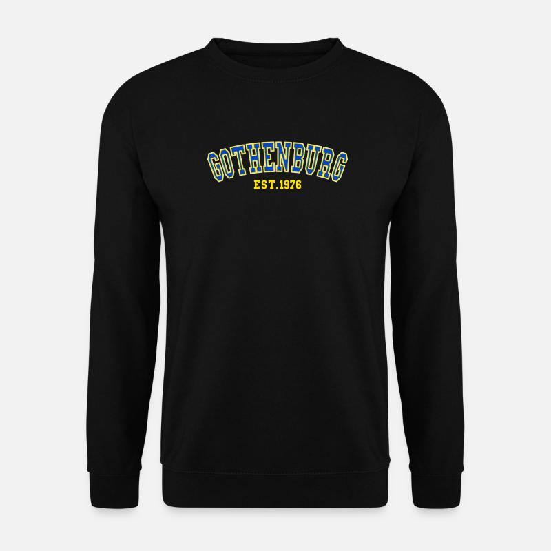 Göteborg gegründet 1976 - Unisex Pullover - Schwarz