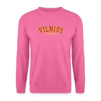 Vilnius Fondée en 2006 - Sweat-shirt Unisexe - rose - Devant