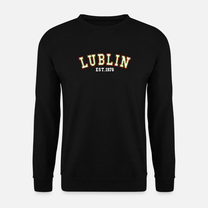 Lublin gegründet 1976 - Unisex Pullover - Schwarz