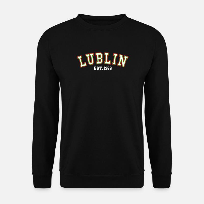 Lublin gegründet 1966 - Unisex Pullover - Schwarz