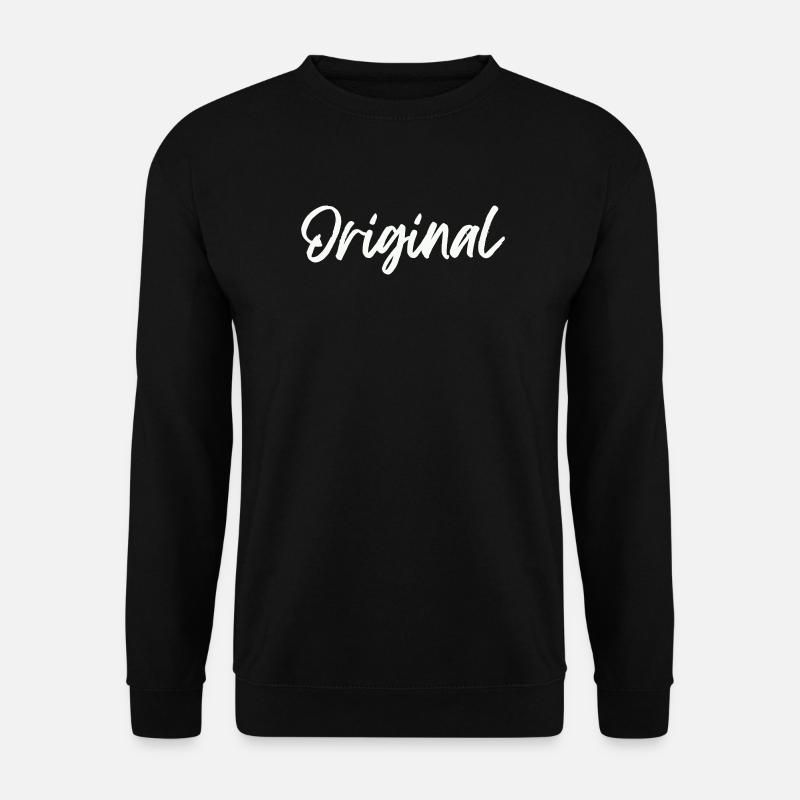 original - Unisex Pullover - Schwarz