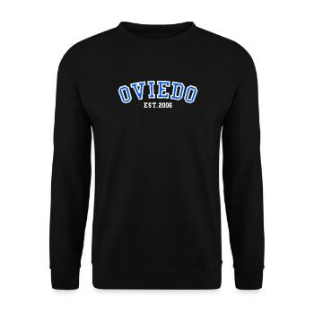 Oviedo Fondé en 2006 - Sweat-shirt Unisexe - noir - Devant - Alina (178cm) & Michal (187cm)