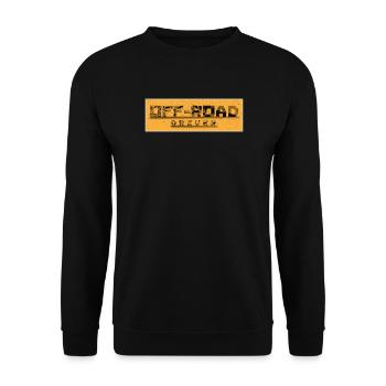 Offroad Rider Off-Road Look - Unisex Sweatshirt - black - Front - Alina (178cm) & Michal (187cm)