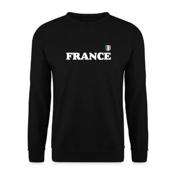 need_image - Unisex Pullover - Schwarz - Vorne - Alina (178cm) & Michal (187cm)