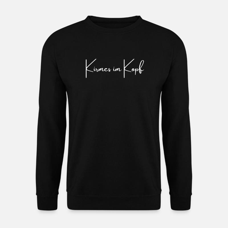 Kirmes im Kopf | Greysoul Thoughts - Unisex Pullover - Schwarz
