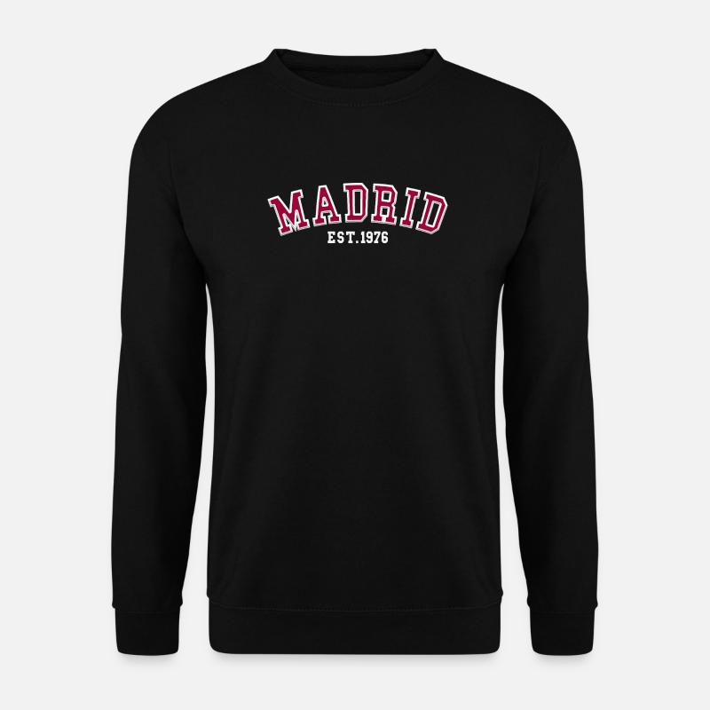 Madrid Est. 1976 - Unisex Sweatshirt - black