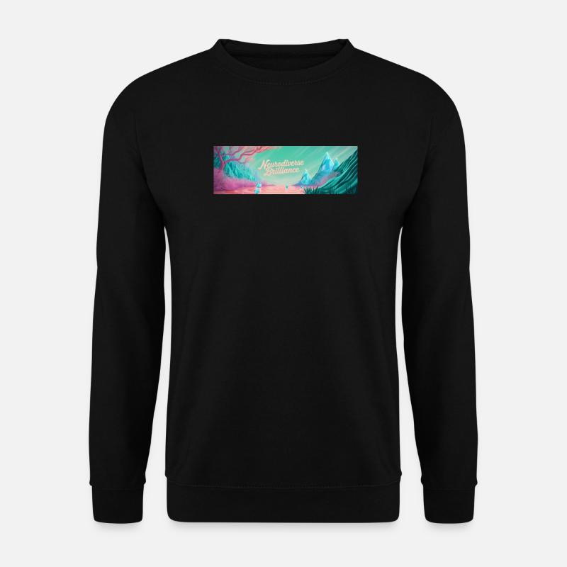 Neurodiverse Brilliance - Unisex Pullover - Schwarz